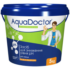 Засіб для зниження pH AquaDoctor pH Minus 5 кг в гранулах